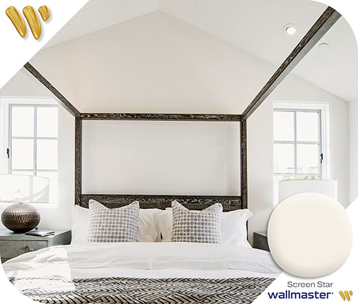 Wallmaster Paints - White paint for interior walls.