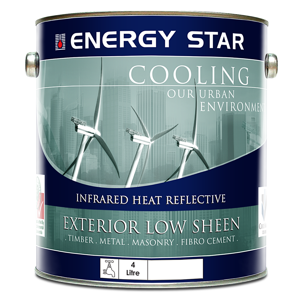 Heat Reflective Exterior Paint-Low Sheen-Paint by Wallmaster Paints