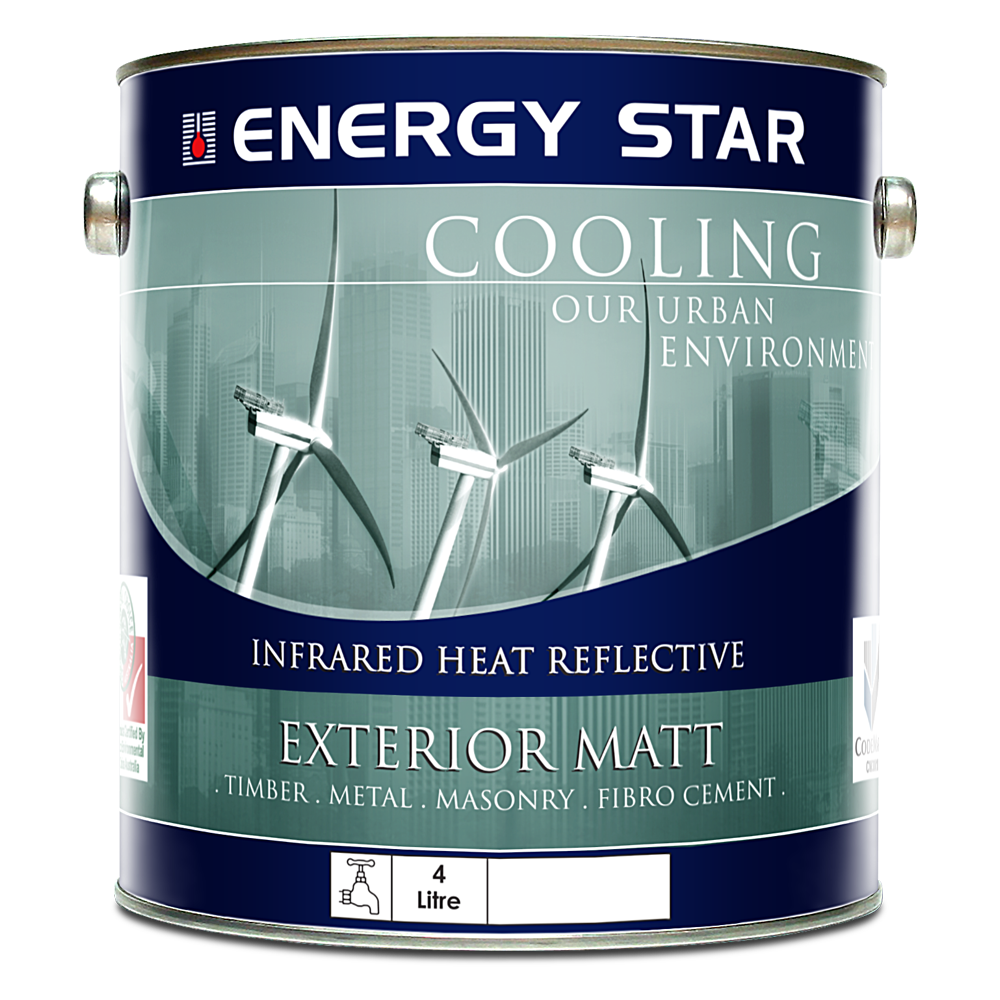 Energy Star Heat Reflective Paint