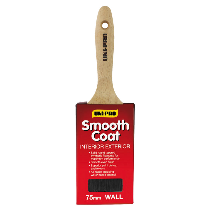 UNi-PRO Smooth Coat Synthetic Wall Brush Range