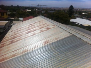 Metal Roof Rusted