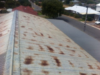 Metal Roof Rusted