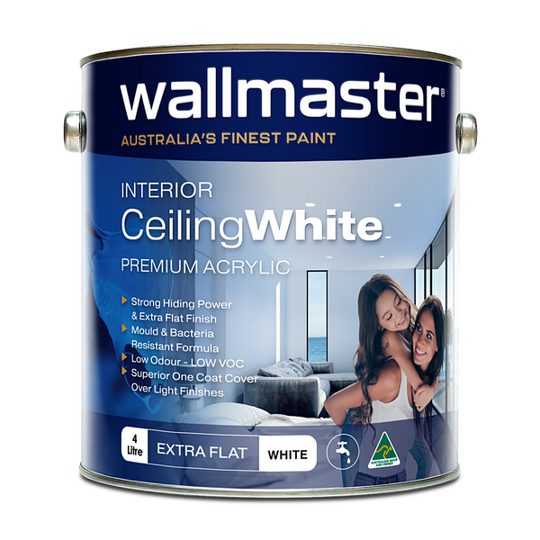 Paint by Wallmaster Paints-Ceiling Flat White